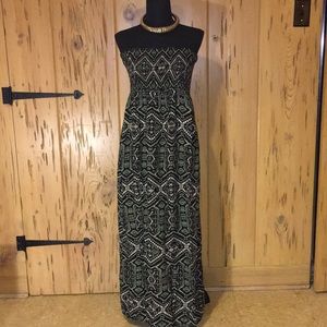 XL Forever 21 Strapless Maxi Dress